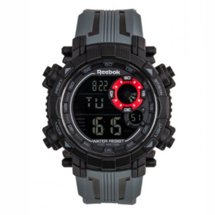 Reebok Warrior RV-WRR-G9-PAPA-BA Black Shark Men Digital Watch | 49MM | 10ATM | 2Y Warranty